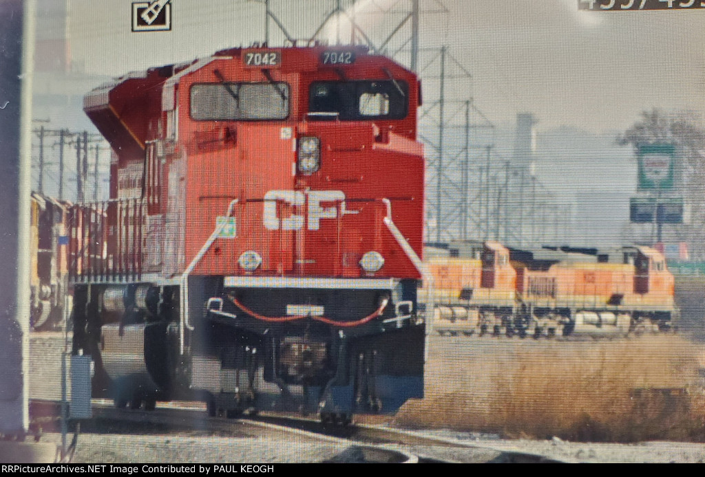 CP 7042 Head On Shot from A Distance